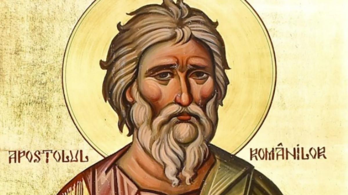 aproape un milion de romani isi sarbatoresc onomastica azi de sfantul andrei
