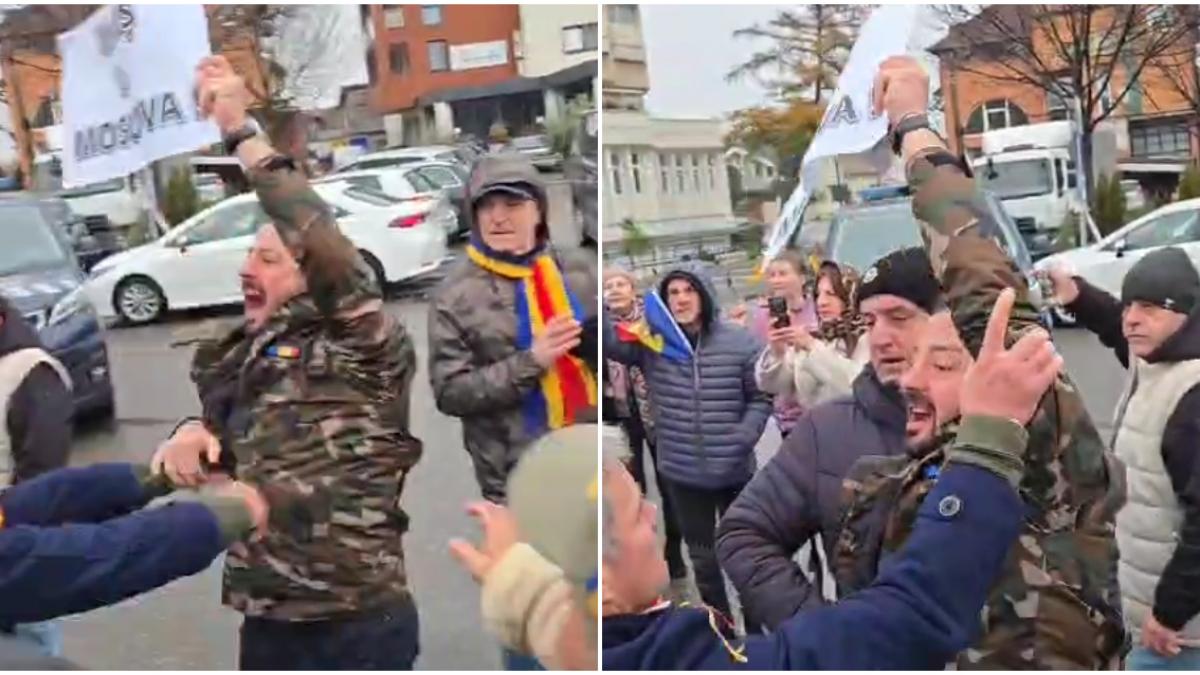 incident la mitingul lui calin georgescu la alba iulia un cetatean i a strigat mars la moscova
