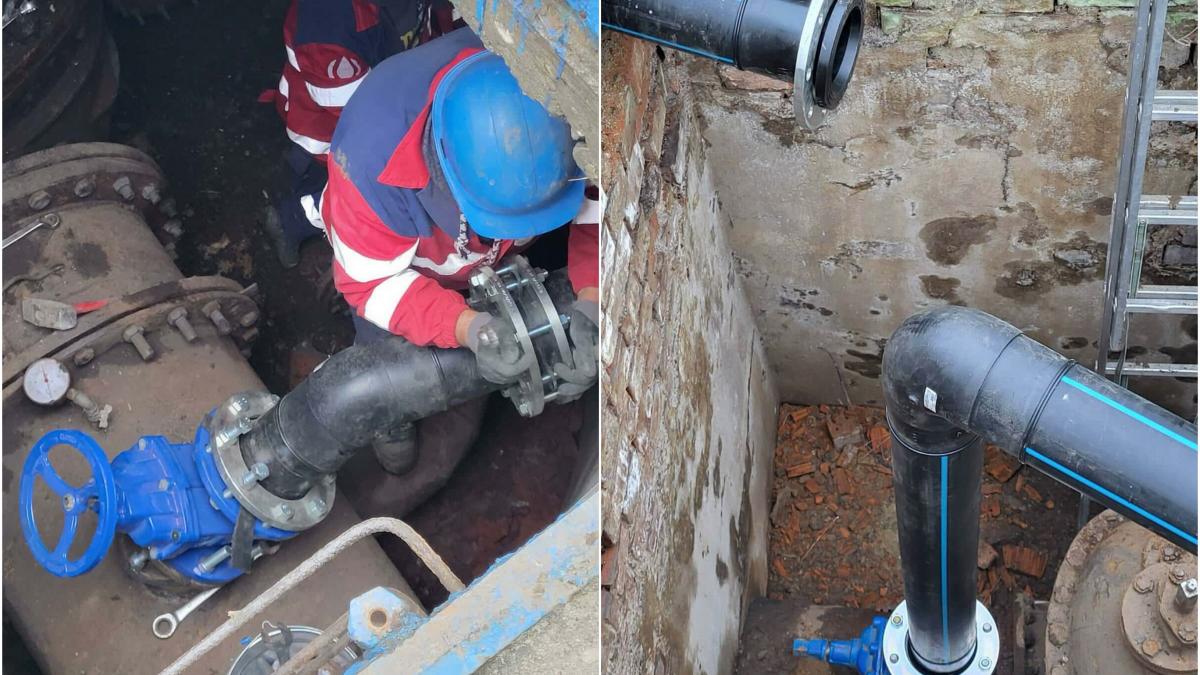 rafinaria petrobrazi a fost conectata la sistemul de alimentare cu apa al apa nova ploiesti