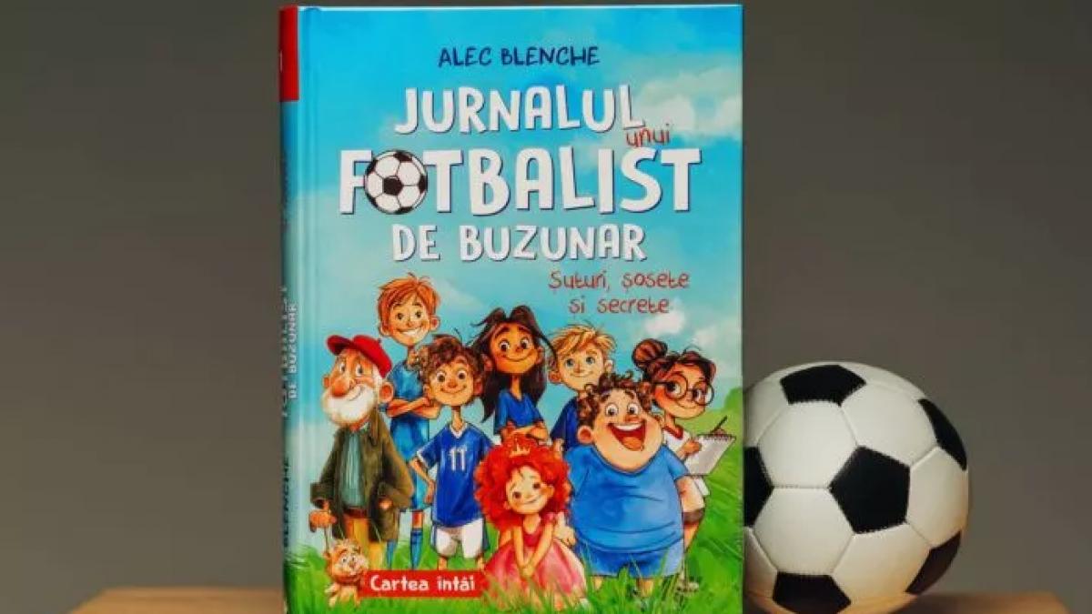 jurnalul unui fotbalist de buzunar o carte pentru copii plina de umor semnata de alec blenche se lanseaza la targul gaudeamus