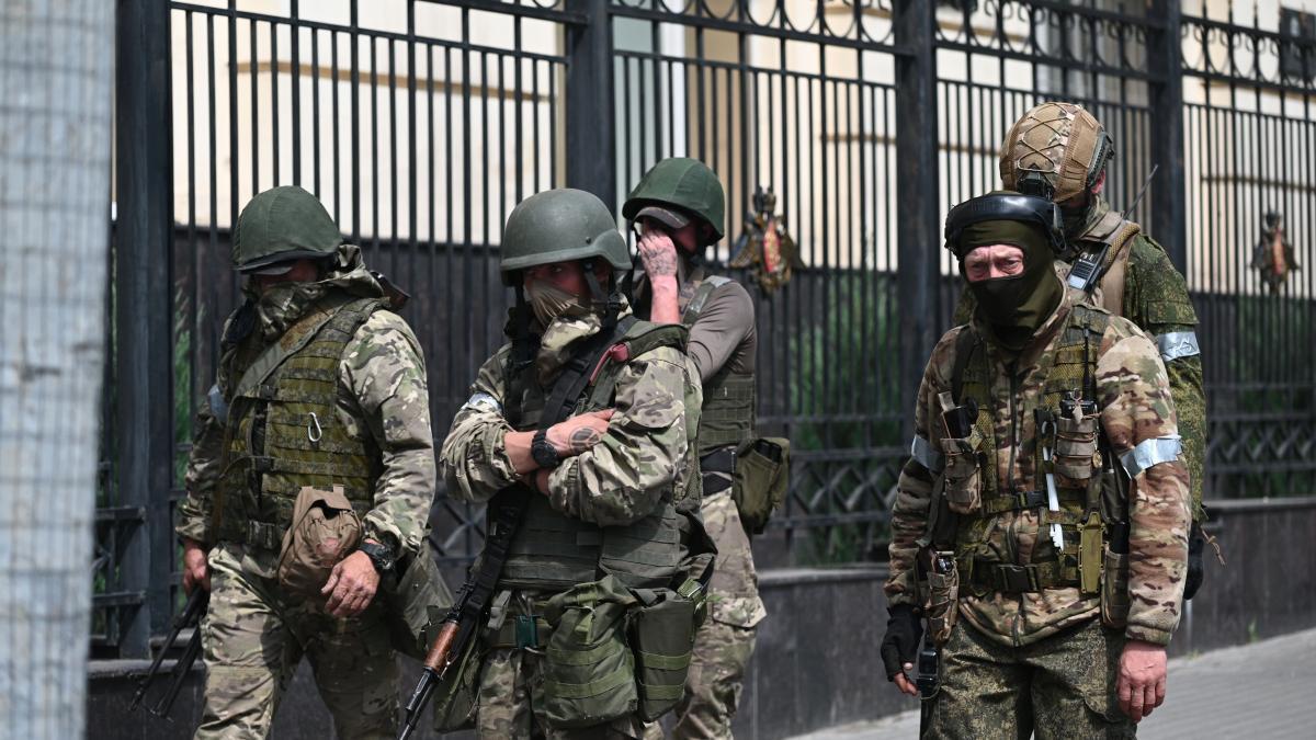 un grup de mercenari wagner