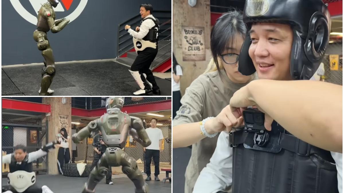 ceo ul unei companii s a lasat batut de robotul pe care l a creat dupa un val de critici ca acesta nu era real