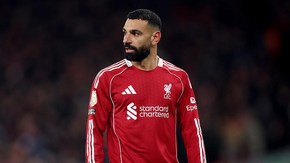 mohamed salah fotbalist liverpool premier league anglia