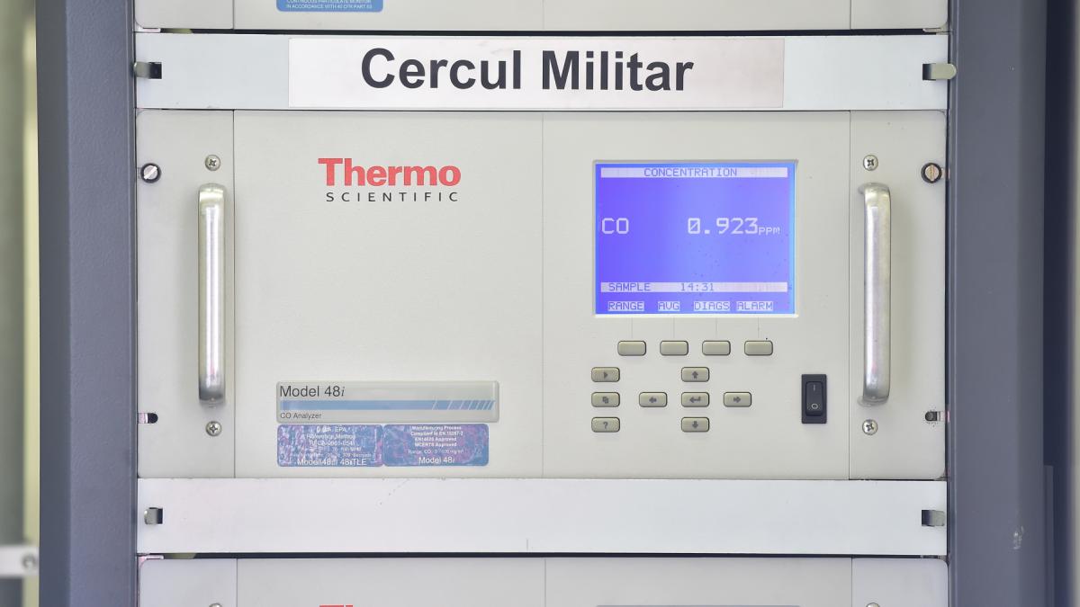 statie monitorizare aer bucuresti cercul militar