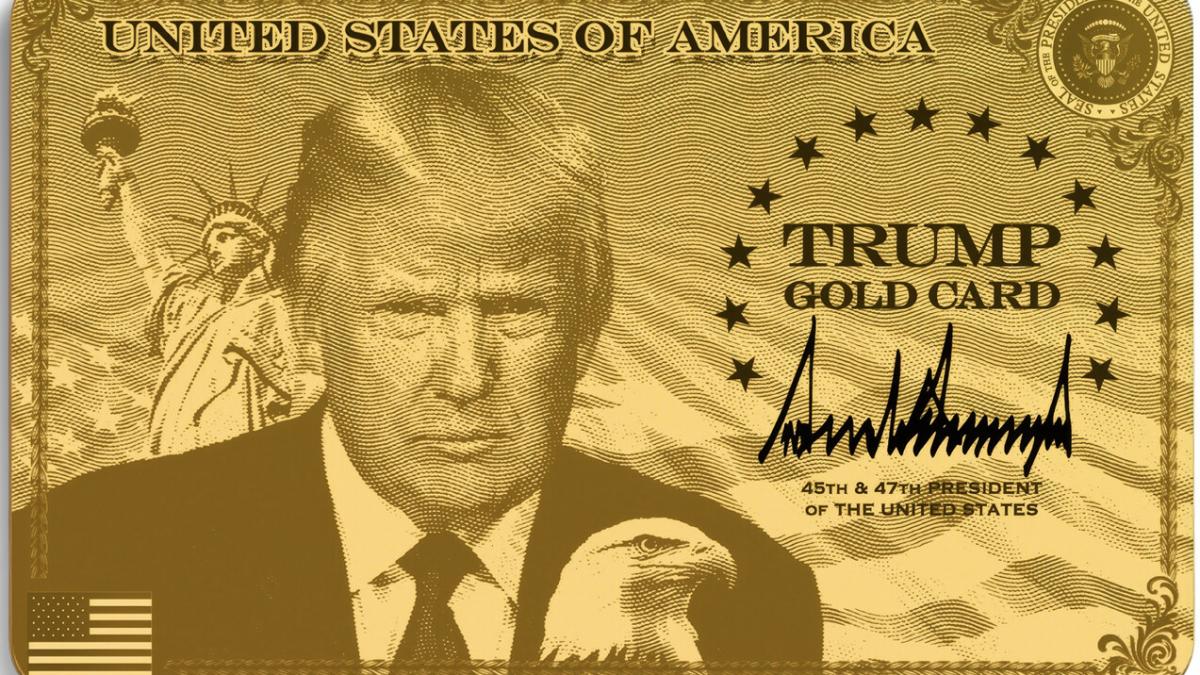 donald trump lanseaza gold card viza pentru bogatii care pot plati 1 milion de dolari ca sa intre in sua urmeaza si platinum card