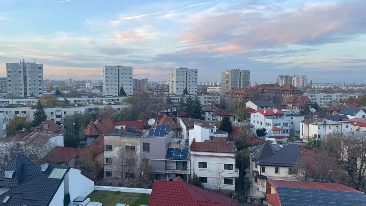 Blocuri într-un oraş