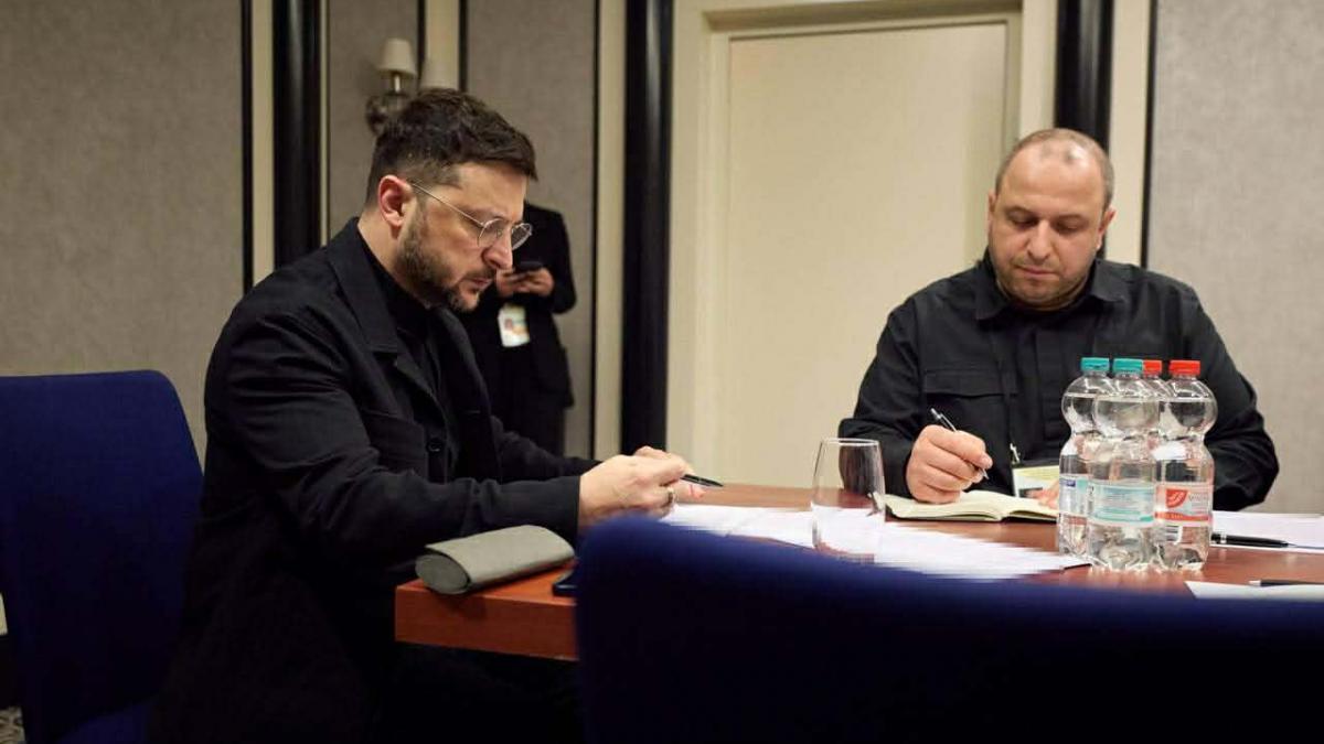 intalnire cruciala intre liderii europeni si volodimir zelenski la paris pentru acordul de pace trump a anuntat ca nu participa