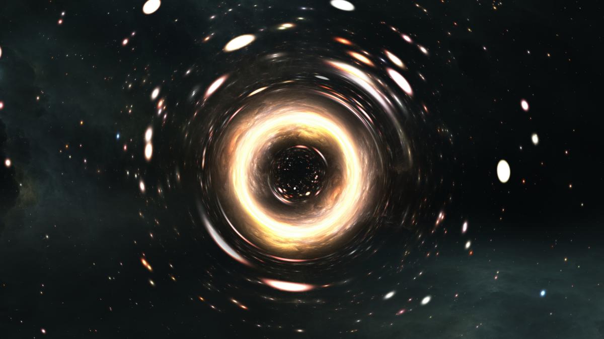 o gaura neagra supermasiva rataceste prin univers cu viteza colosala de peste 3 milioane de kilometri pe ora unde va lovi