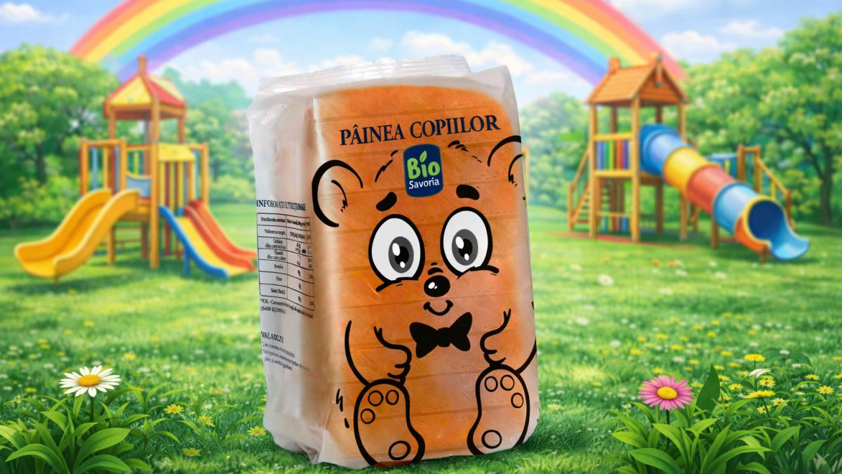 paine savoria pentru copii