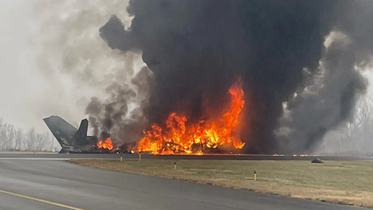 un avion s a prabusit in timpul aterizarii in carolina de nord sunt mai multi morti