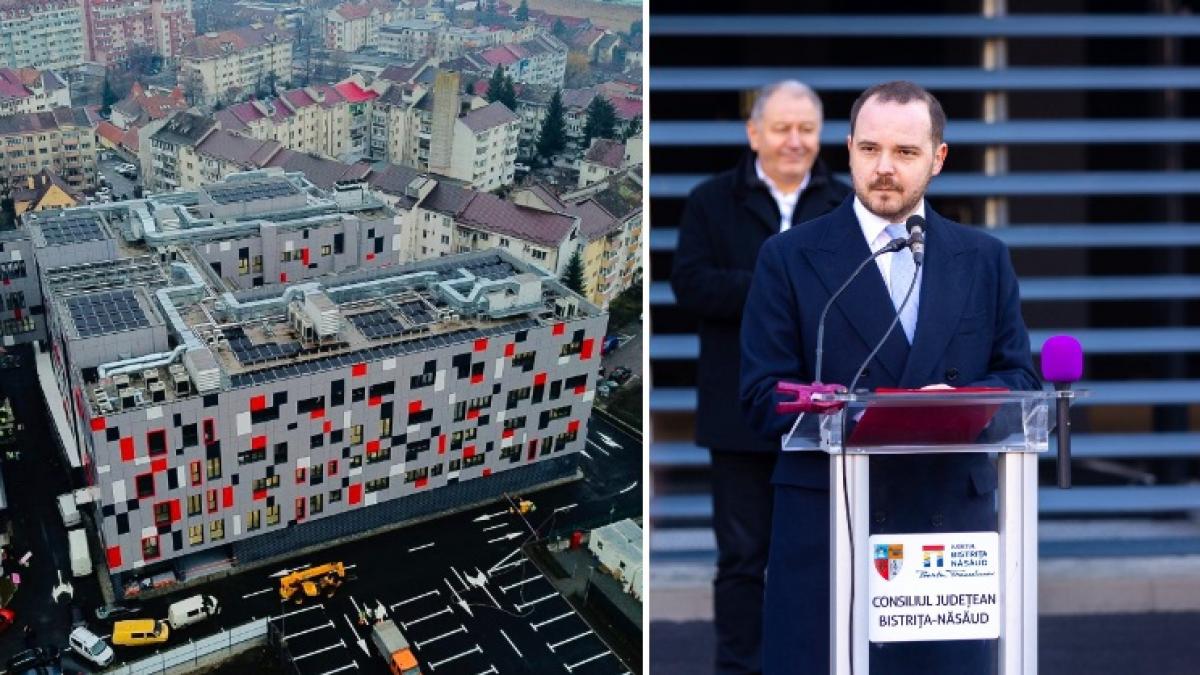 ministrul sanatatii primul corp nou de spital judetean construit in romania dupa 1989 este finalizat prin pnrr la bistrita