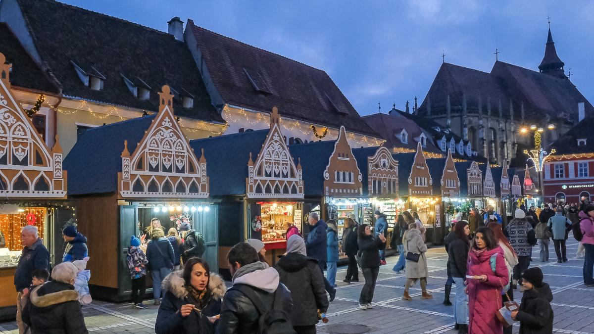 brasovul are cel mai elegant targ de craciun