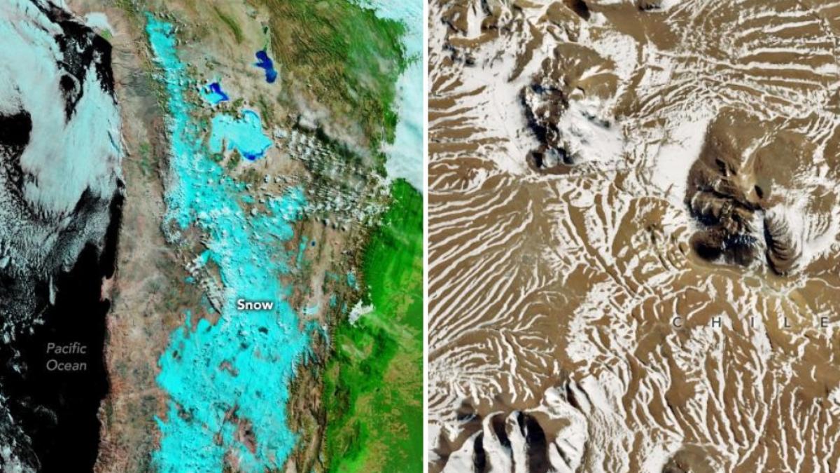 A nins în unul dintre cele mai aride locuri de pe Pământ. Un telescop uriaş a fost oprit. Imagini spectaculoase publicate de NASA