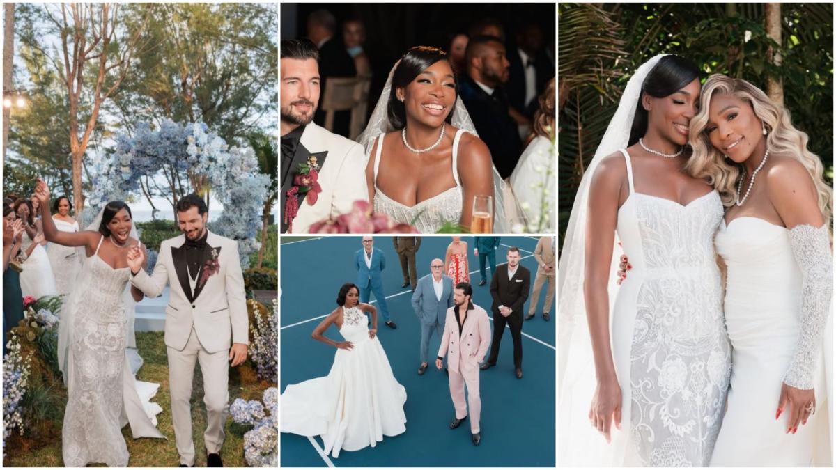 venus williams s a casatorit cu modelul italian andrea preti imagini fabuloase de la petrecerea care a durat 5 zile