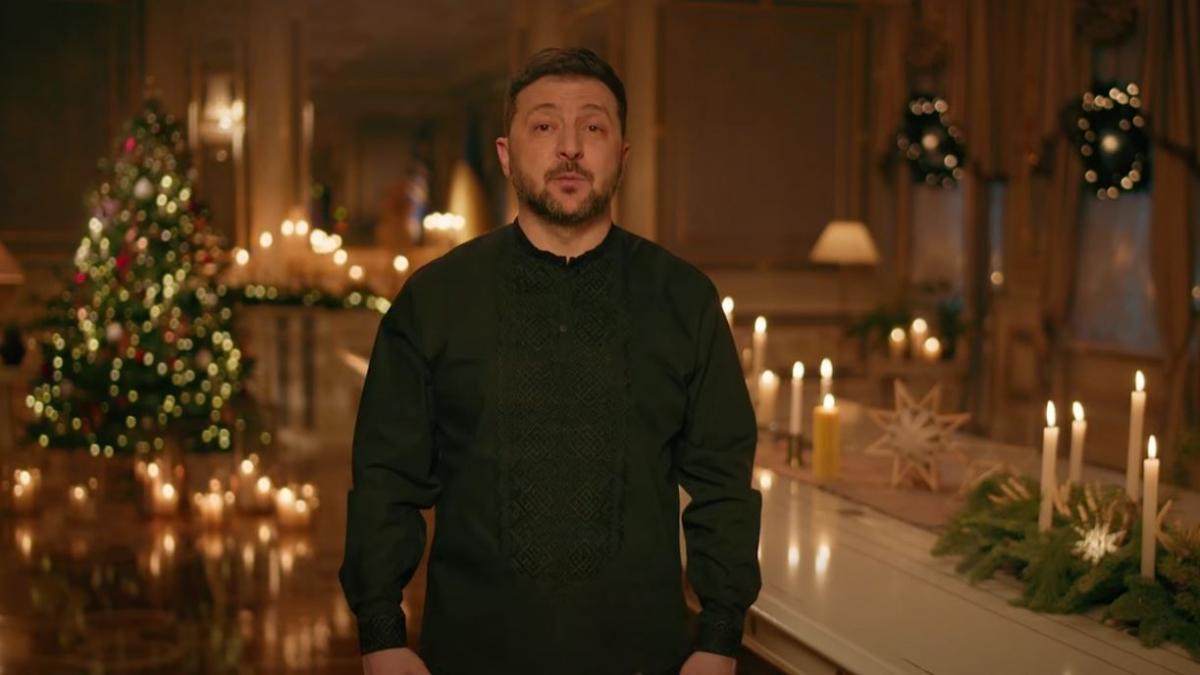 zelenski s a adresat natiunii cu un mesaj emotionant de craciun din pacate nu toti suntem acasa ne punem o singura dorinta