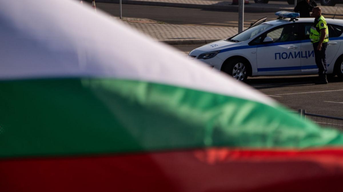 masina politie steag bulgaria