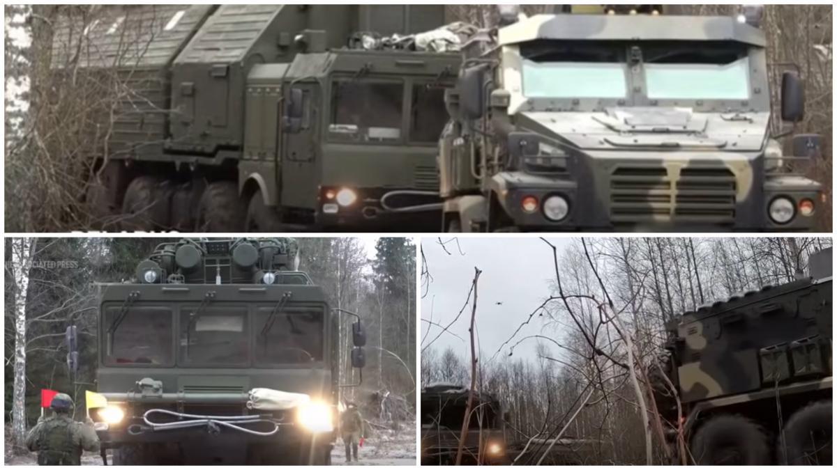 kremlinul a facut spectacol cu rachetele nucleare oresnik pe care le a mutat in belarus imaginile publicate de ministerul apararii