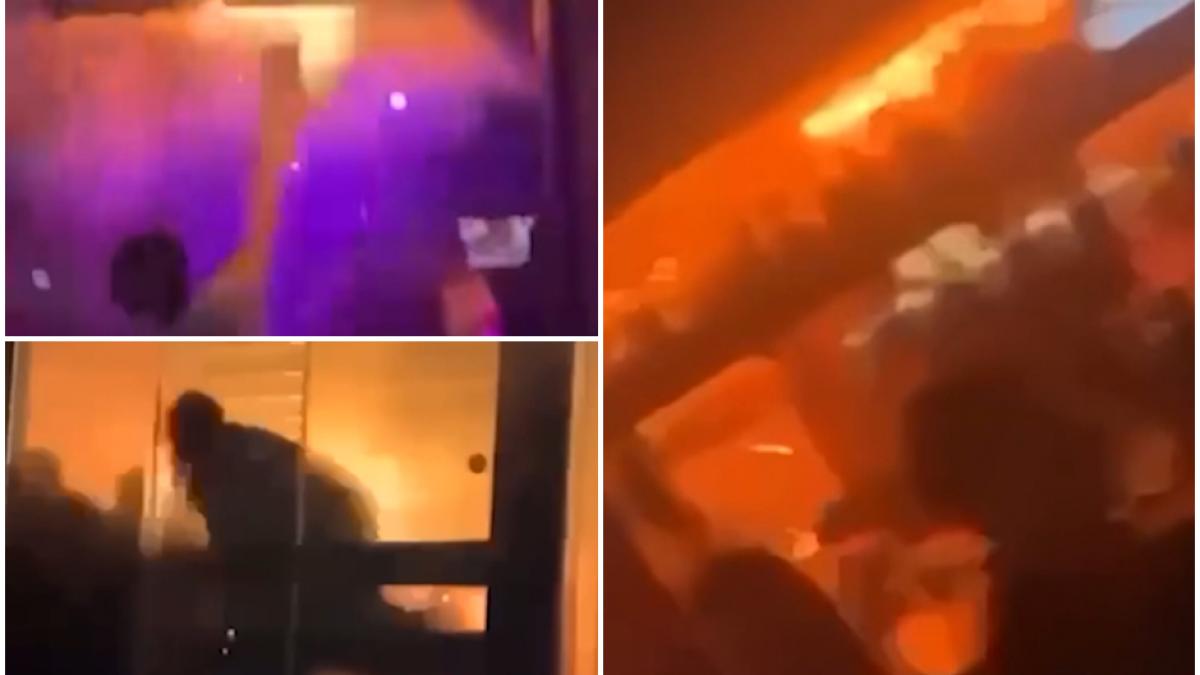 cnn primele momente ale incendiului mortal din crans montana imagini cu oamenii care incearca disperati sa scape de flacari
