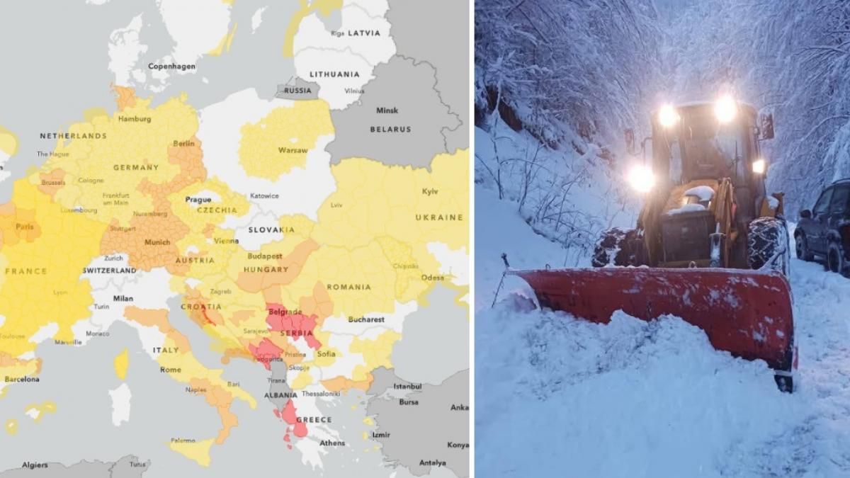 climatolog anm un ciclon mediteranean a adus ninsorile abundente valul de ger si ploile in romania