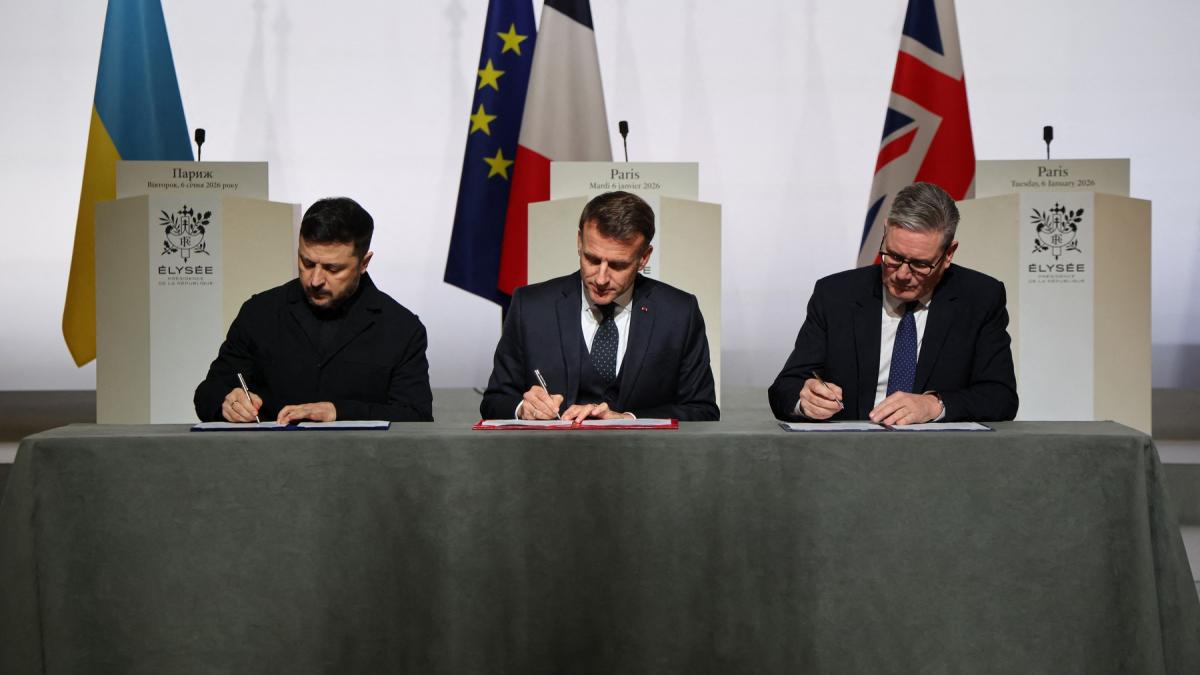 zelenski si macron iau pranzul cu witkoff si kushner inainte de summitul de la paris presedintele dan participa la coalitia de vointa