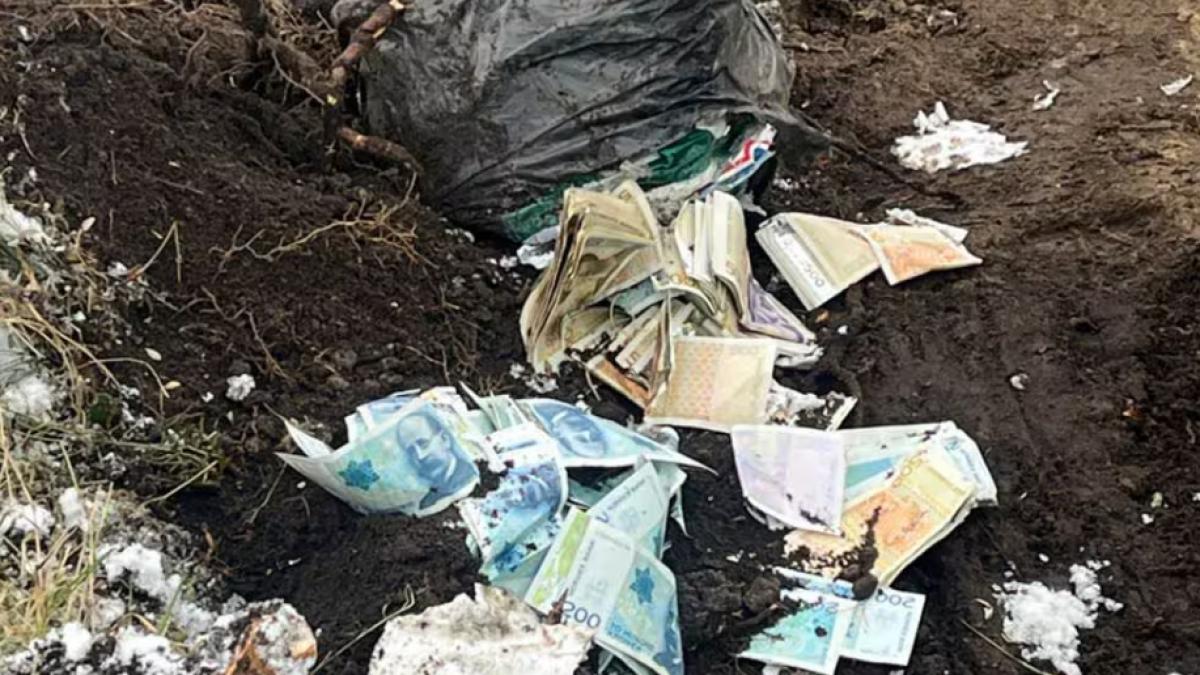 un sac plic cu bani a fost gasit de un muncitor care excava pe un santier in norvegia politia crede ca stie de unde sunt milioanele