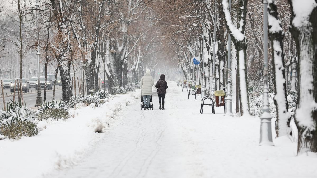 Va ninge iar în București, iar temperaturile vor scădea până la -12 grade. Prognoza specială pentru Capitală