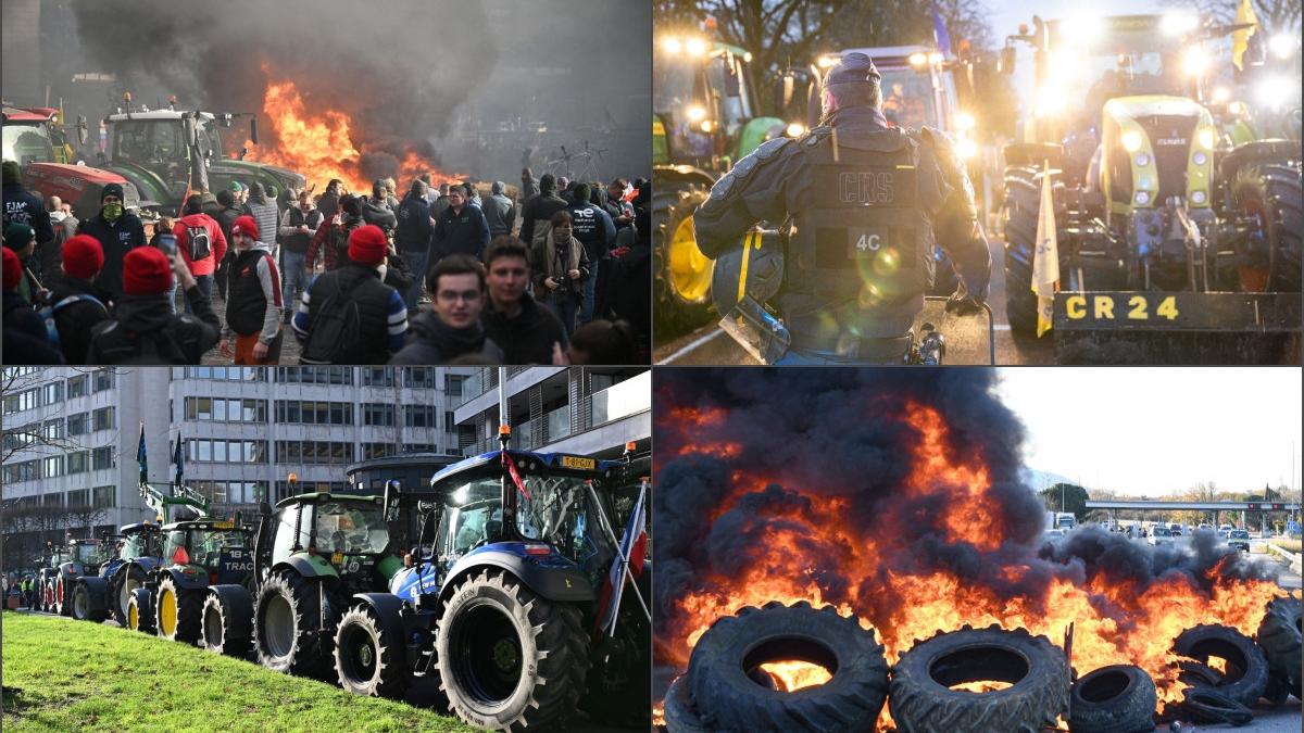 mii de agricultori din romania si din alte state europene fac marti un protest urias la strasbourg impotriva acordului cu mercosur