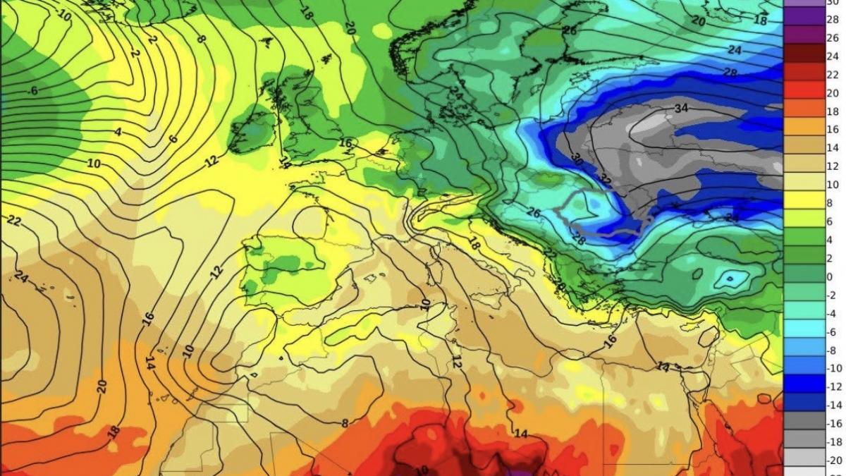 blocaj atmosferic deasupra romaniei anm aerul din partea inferioara a troposferei se va supraraci vremea va fi deosebit de rece