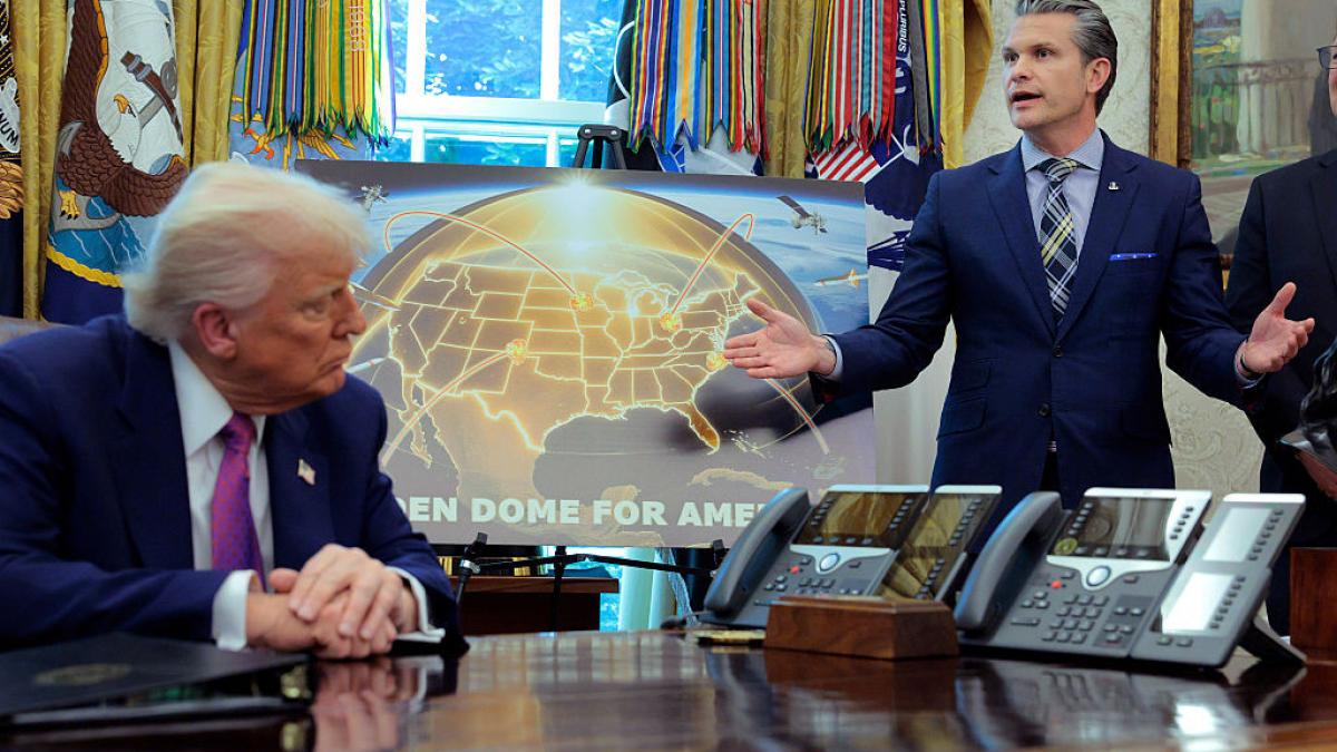 Golden Dome Trump Hegseth