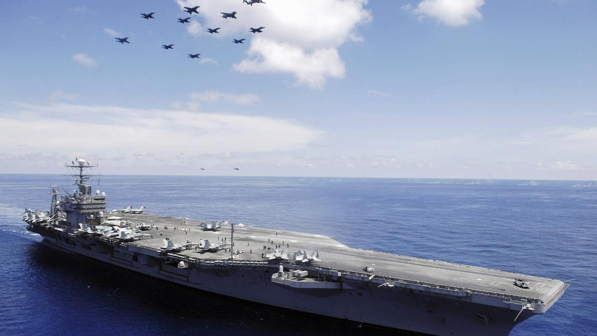 USS Abraham Lincoln Getty