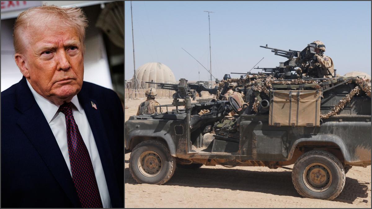 Trump soldati britanici