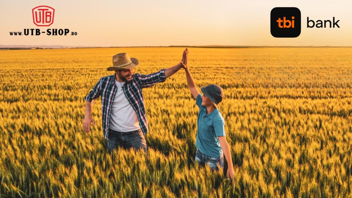 tbi bank încheie un parteneriat cu UTB Shop, cel mai mare magazin online din România pentru agricultură, fermă, casă și grădină