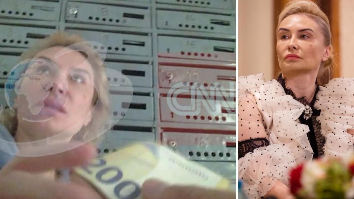 colaj 2 poze in care apare Adriana Georgescu