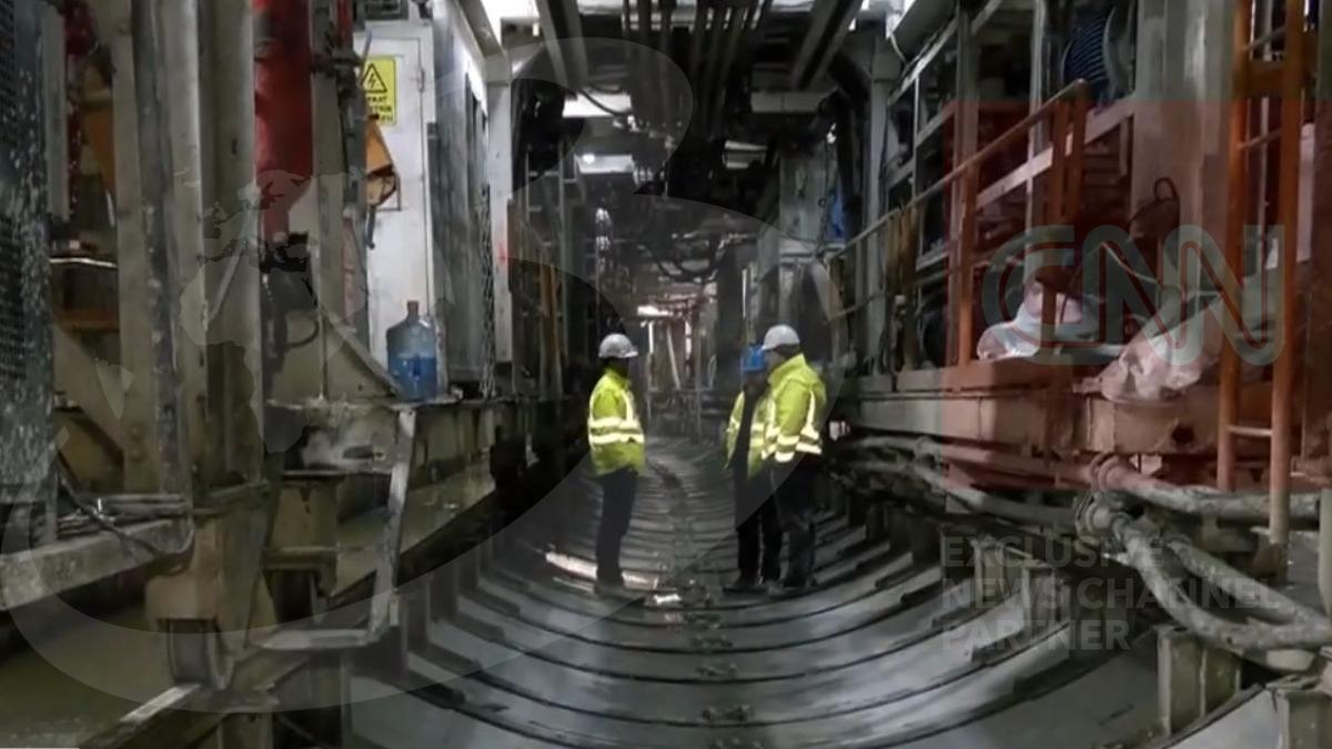 cum arata cartita sfanta maria utilajul gigant care sapa magistrala de metrou spre otopeni lucreaza in parelel cu sfanta ana