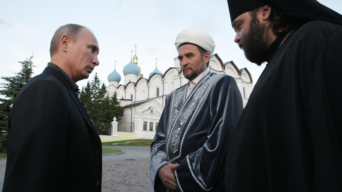 Vladimir Putin discută cu lideri religioși din Rusia