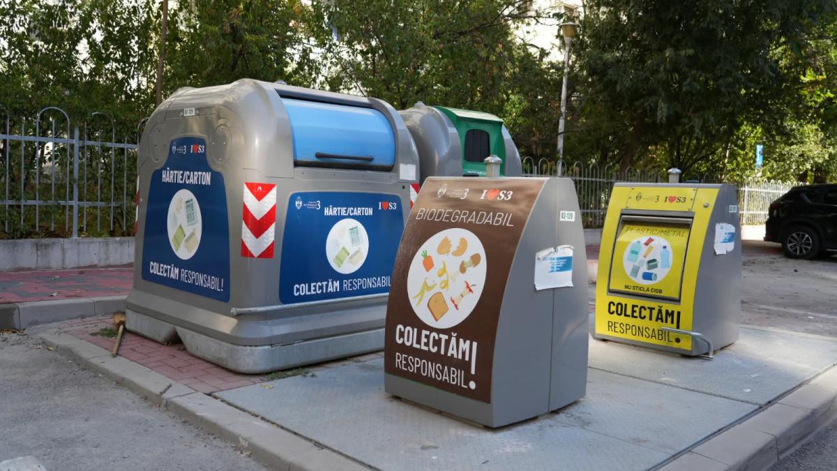sectorul 3 lider in colectarea selectiva crestere de aproape 4 ori a deseurilor reciclabile colectate in doar sase luni