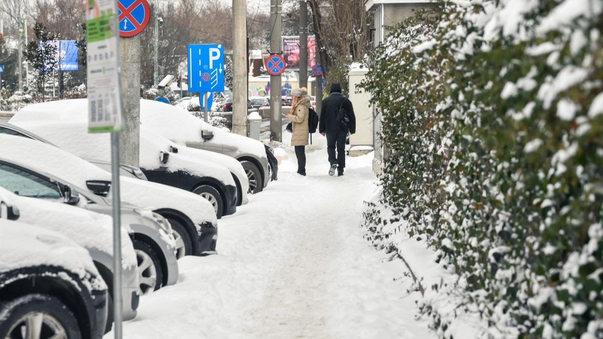 prognoza speciala pentru bucuresti ninsori lapovita si ger incepand de luni dimineata