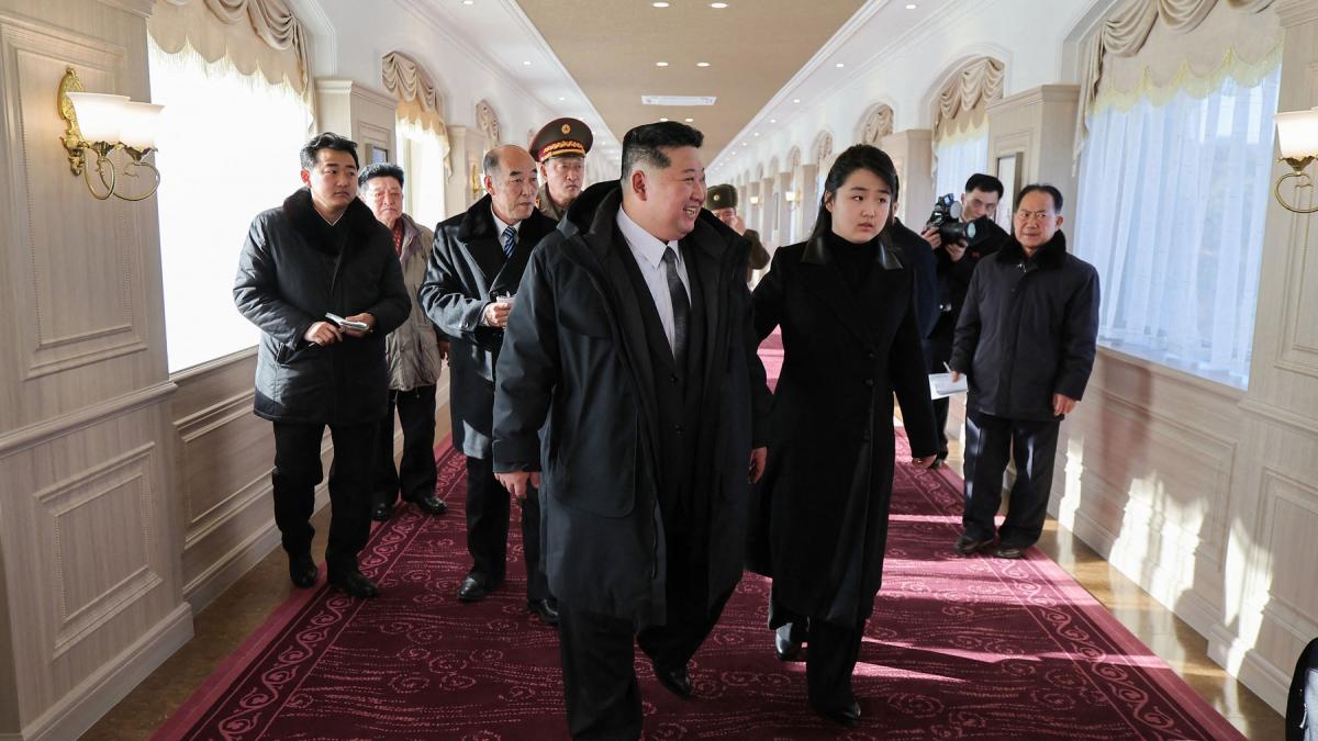 Kim Jong Un și Kim Ju Ae