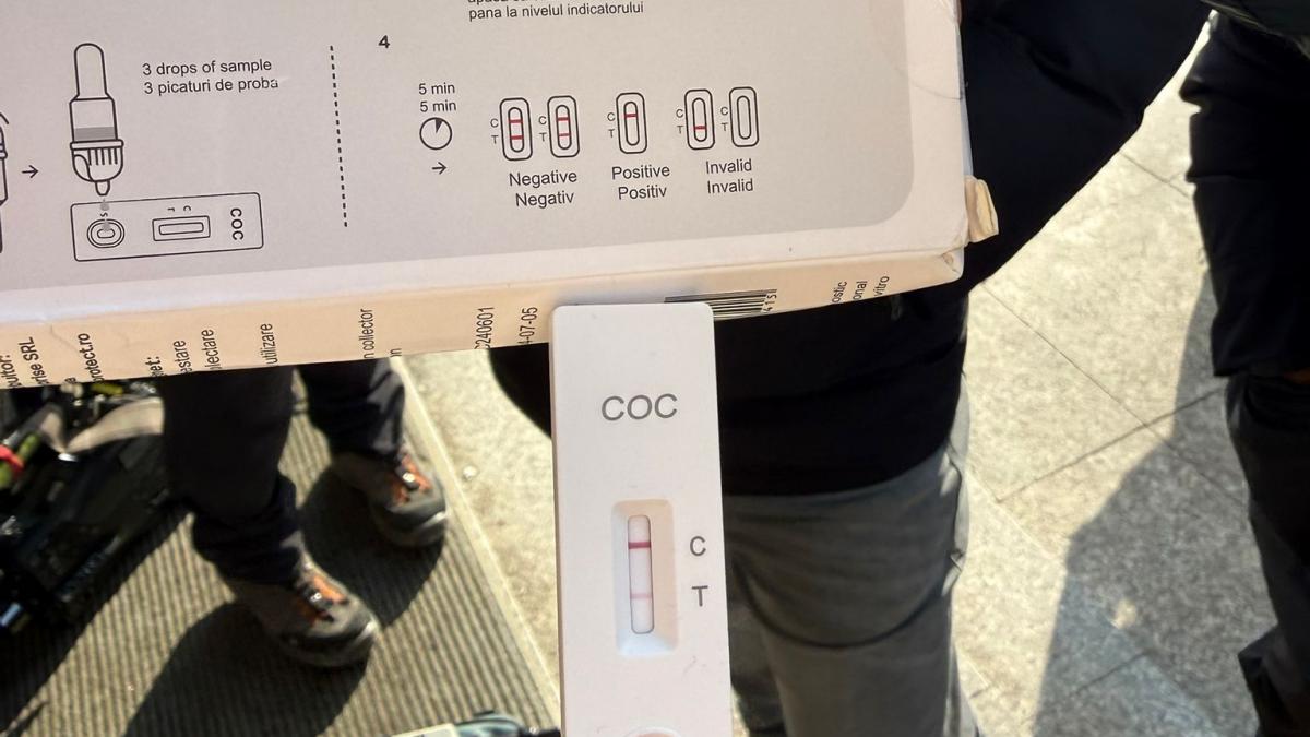 robert negoita a facut un test anti drog rapid rezultat controversat sa mearga la iml pentru a prezenta realitatea