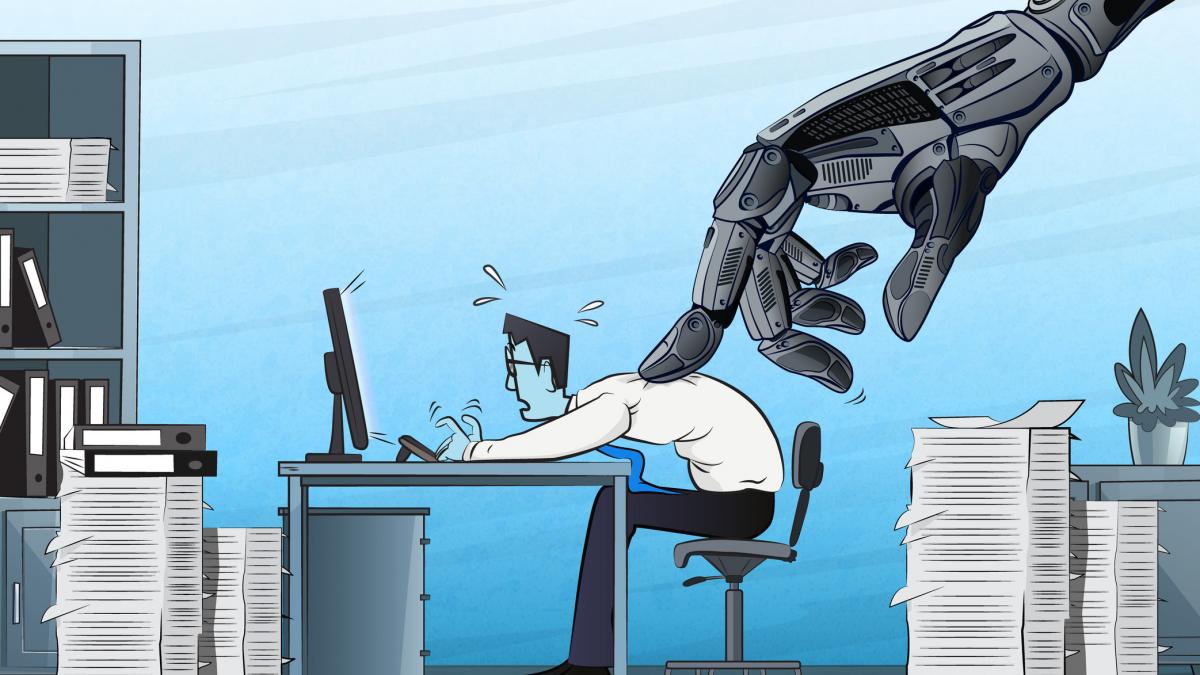 caricatura inteligenta artificiala getty