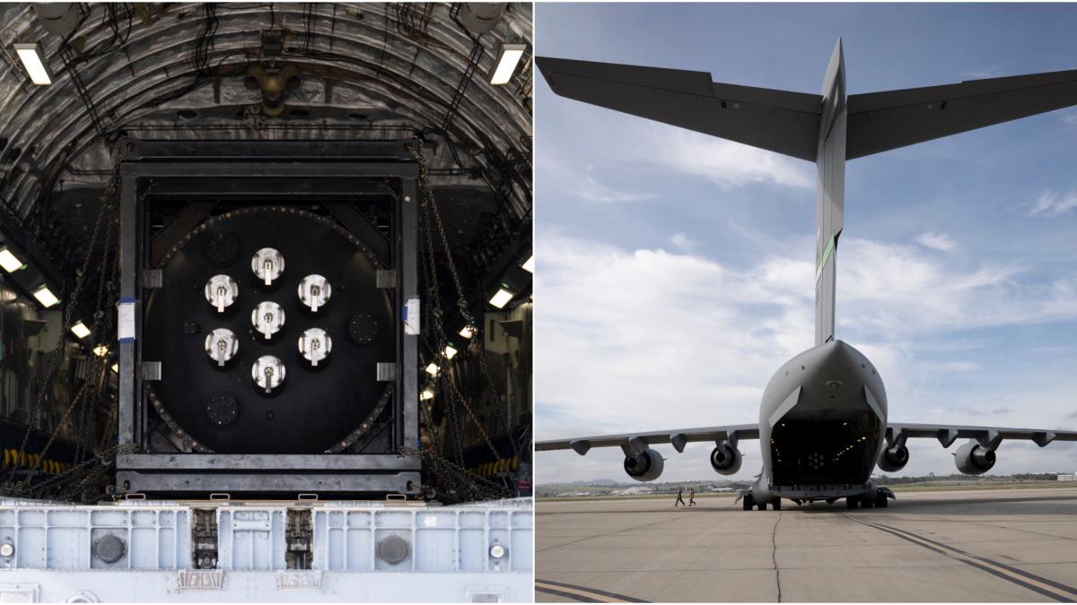 armata sua transporta pentru prima data pe calea aerului un microreactor nuclear de generatie noua pentru a fi testat intr un laborator