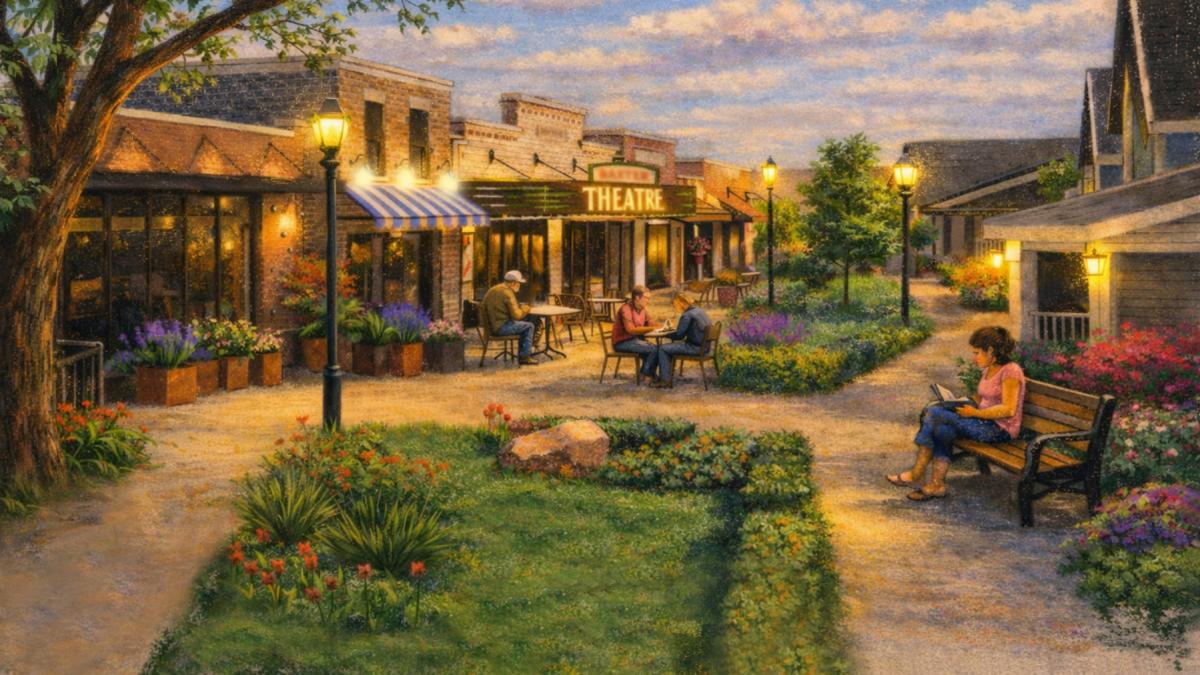 in sua se construieste satul dementei proiectul de 40 de milioane de dolari cuprinde magazine un restaurant si un centru spa