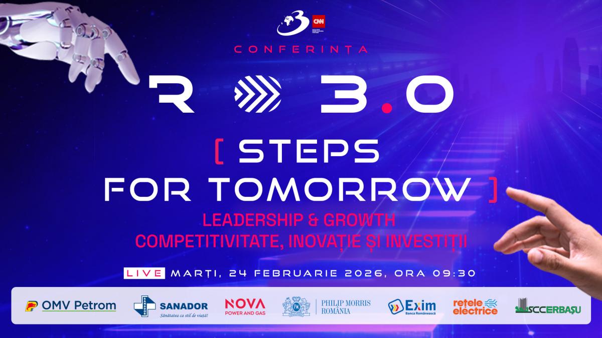 conferinta nationala ro 3 0 steps for tomorrow leadership growth competitivitate inovatie si investitii