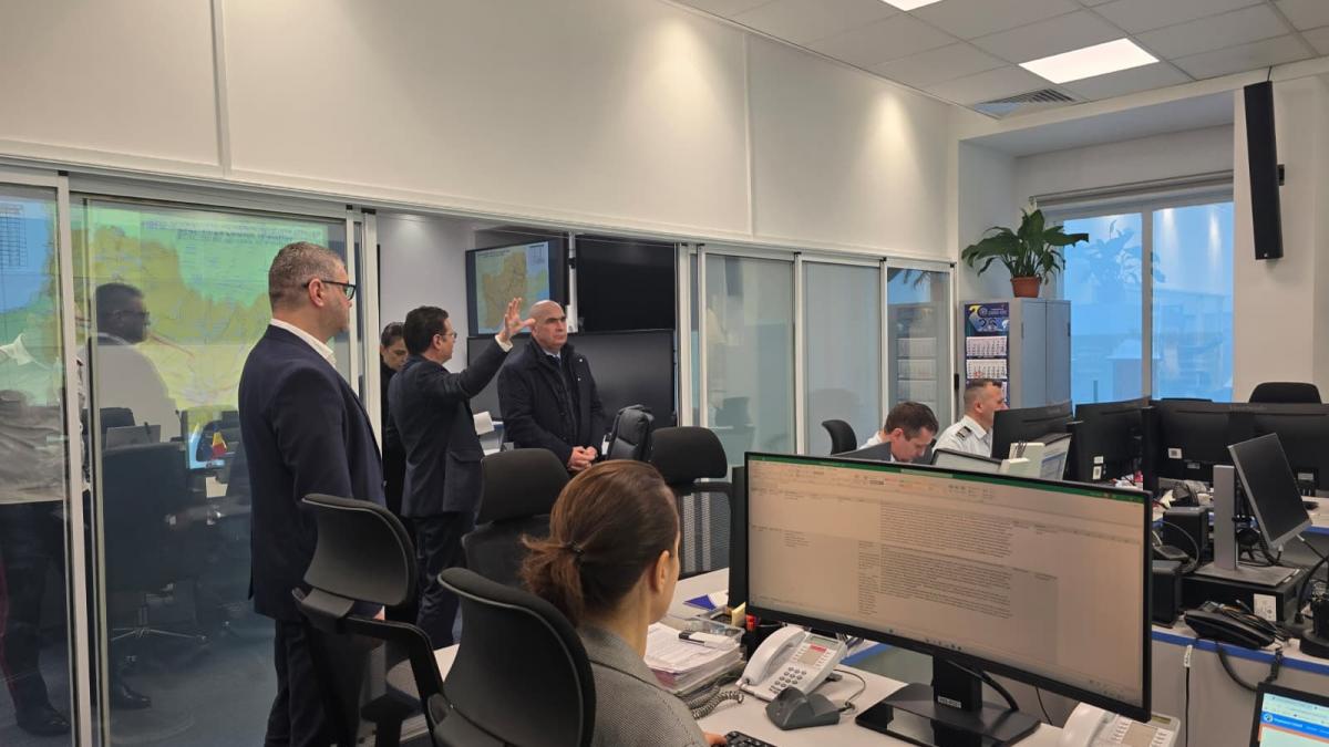 ilie bolojan s a dus la mai ca sa vada cum se desfasoara interventiile in urma ninsorii abundente