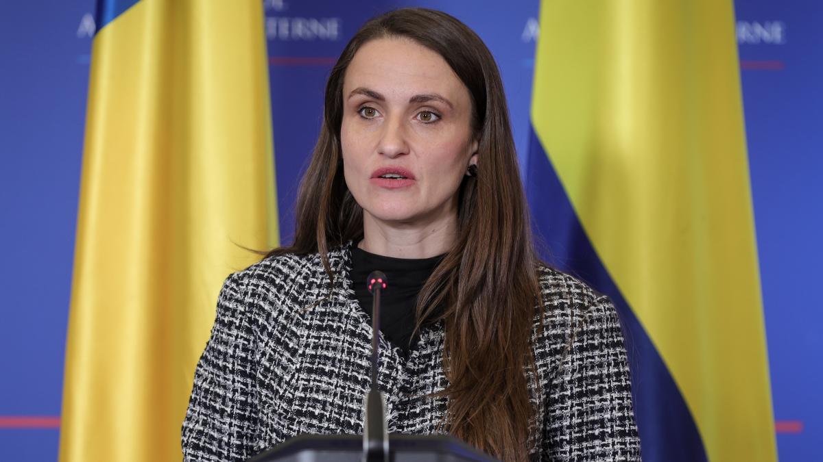 Ministrul Afacerilor Externe, Oana Țoiu. Foto: Agerpres