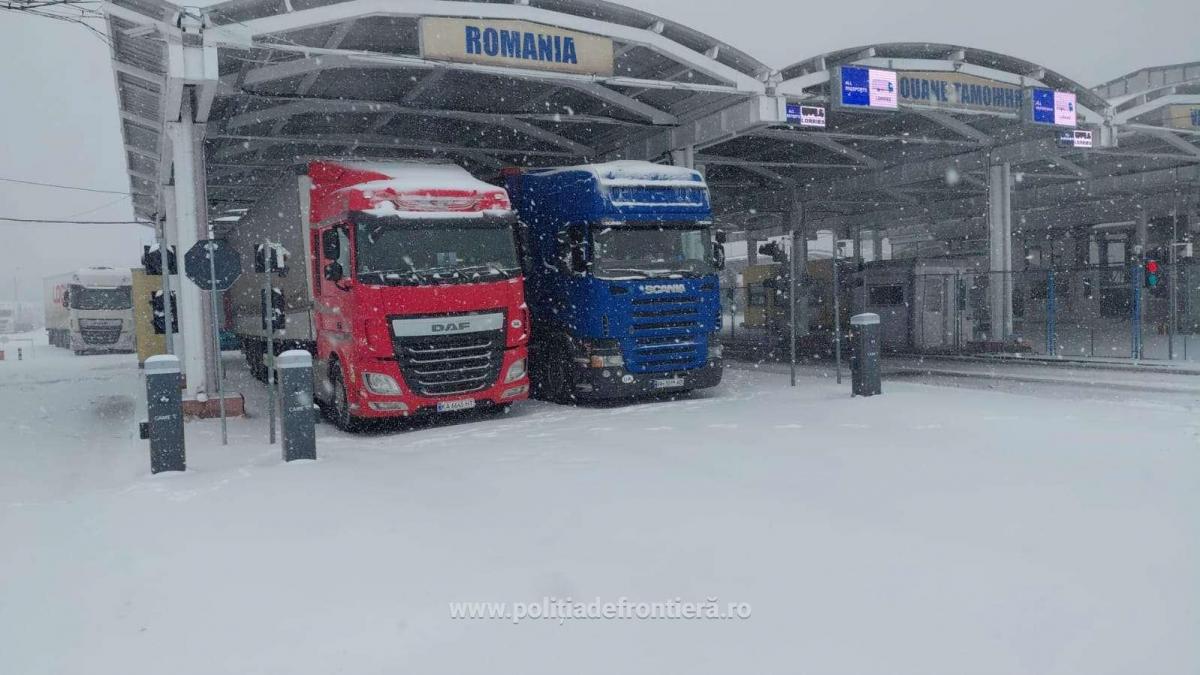 viscolul afecteaza traficul la granita republica moldova suspenda temporar accesul camioanelor