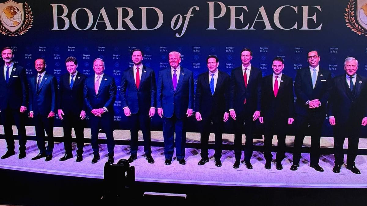 Nicușor Dan la Consiliul pentru Pace