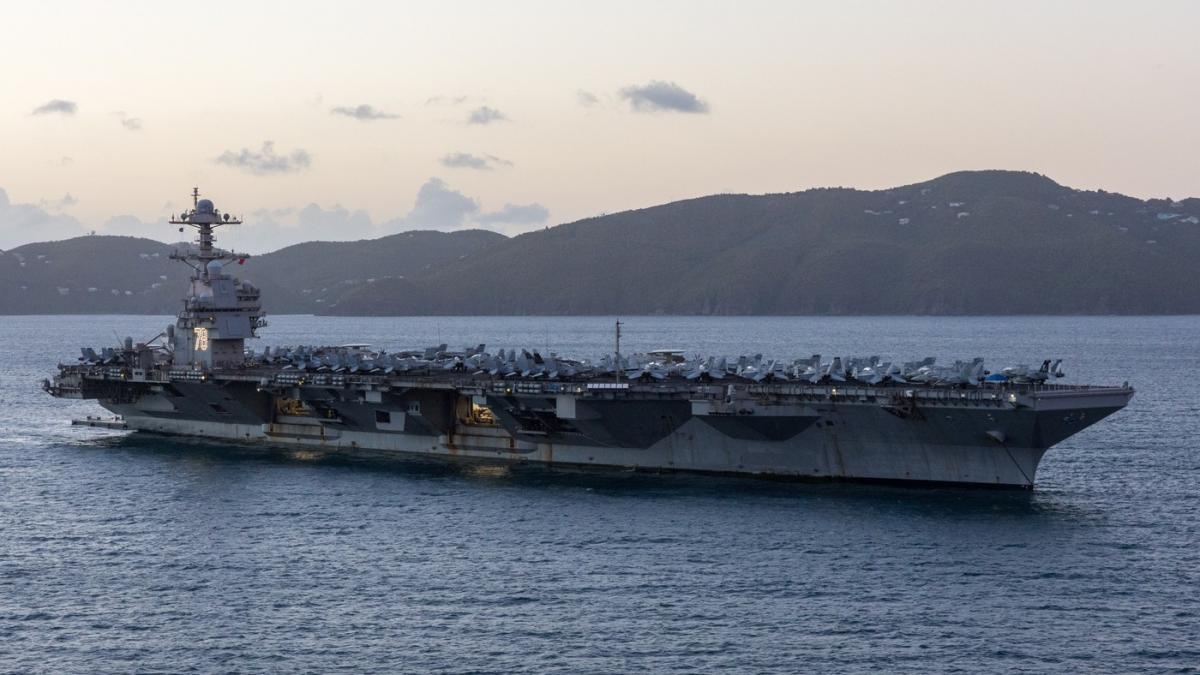  portavionul USS Gerald R. Ford