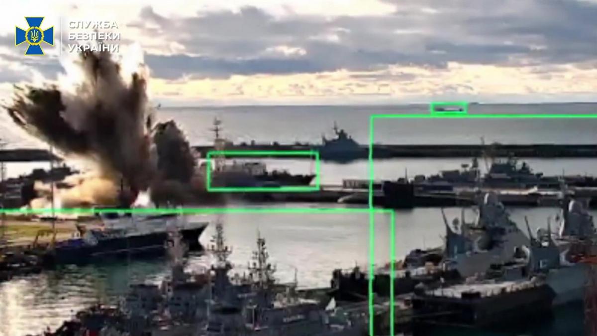 sua au avertizat ucraina sa nu atace interesele americane dupa un atac ucrainean asupra portului rusesc novorosisk de la marea neagra