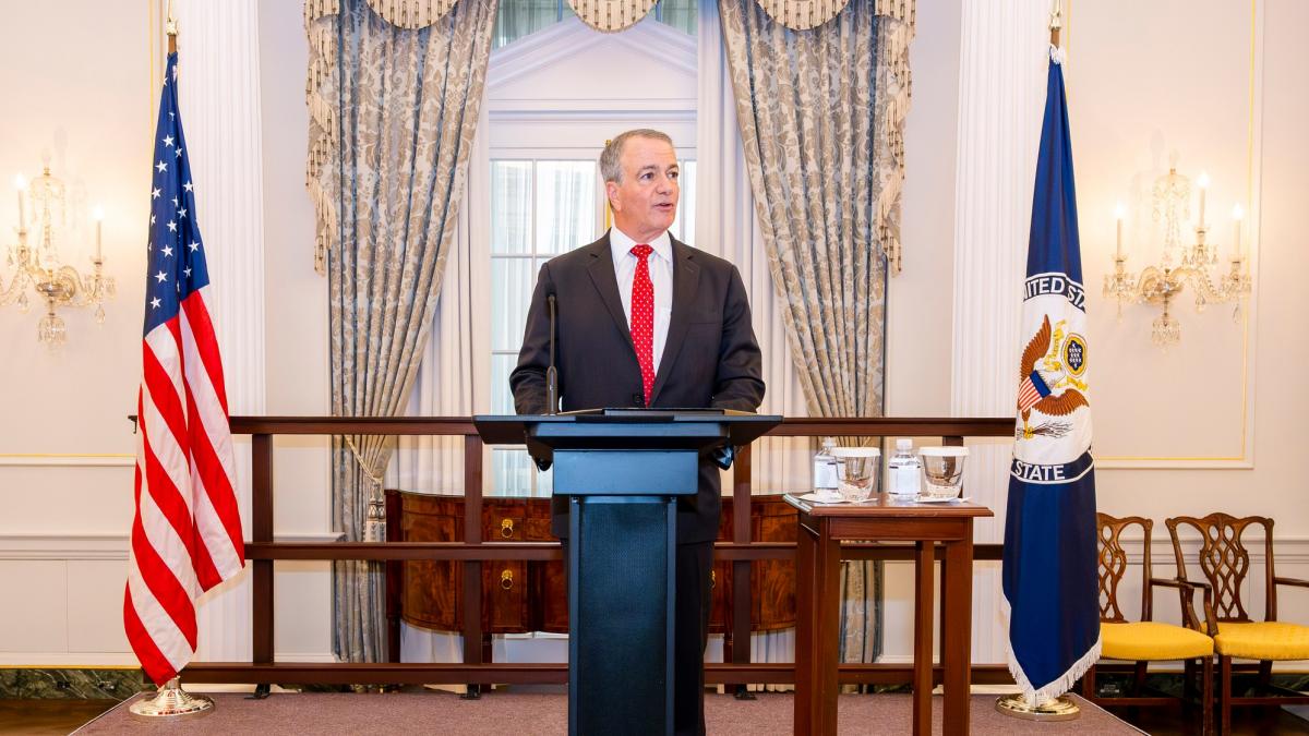 depunere jurământ  daryl nirenberg ambasadorul sua la bucurești